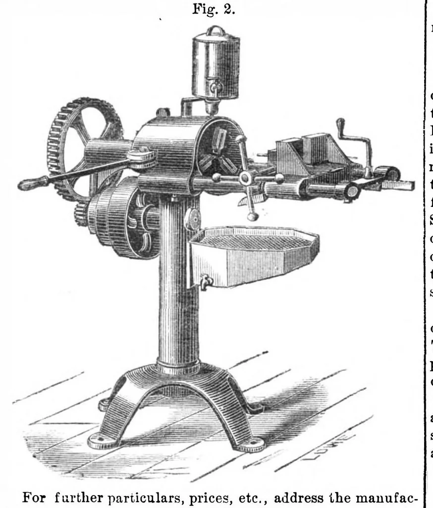 An illustration from Scientific American, Vol. 32, No. 16 (April 1875), 1875, leaf 7