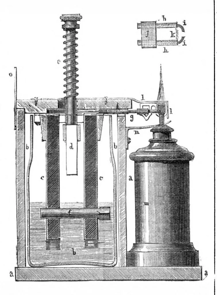 An illustration from Scientific American, Vol. 32, No. 18 (May 1875), 1875, leaf 4