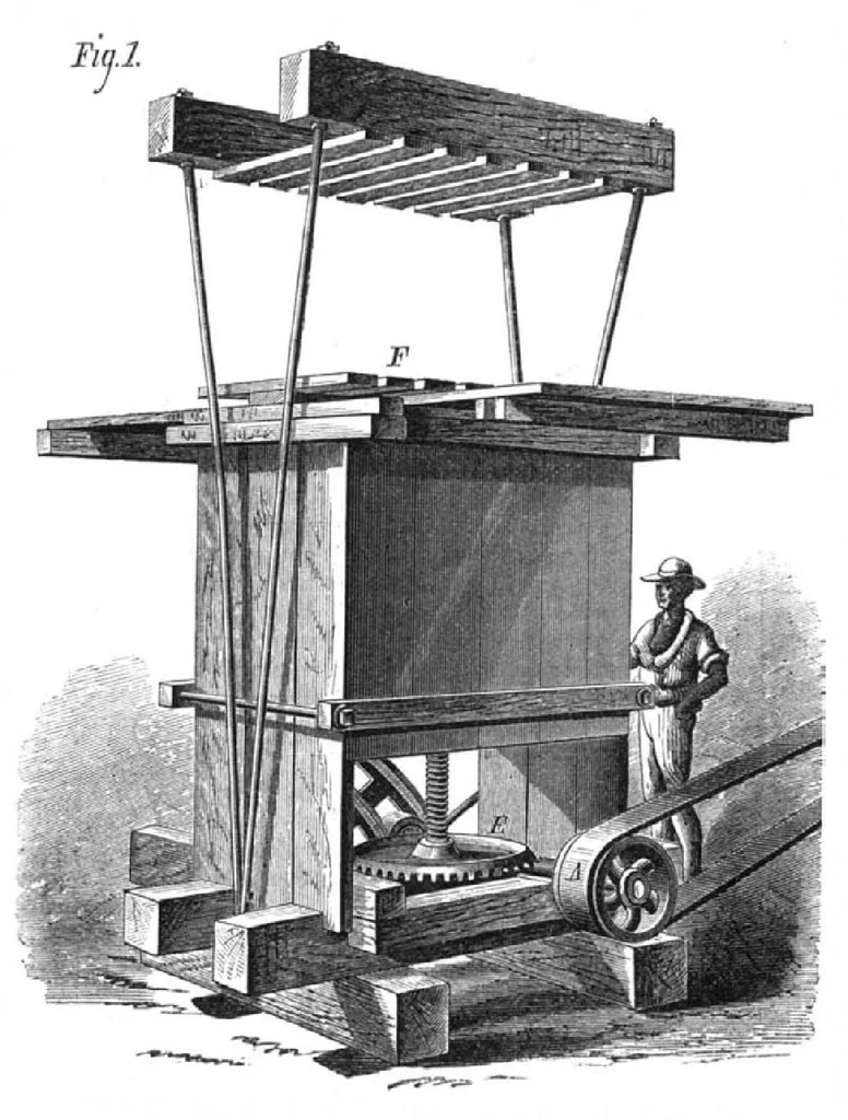 An illustration from Scientific American, Vol. 32, No. 23 (June 1875), 1875, leaf 7