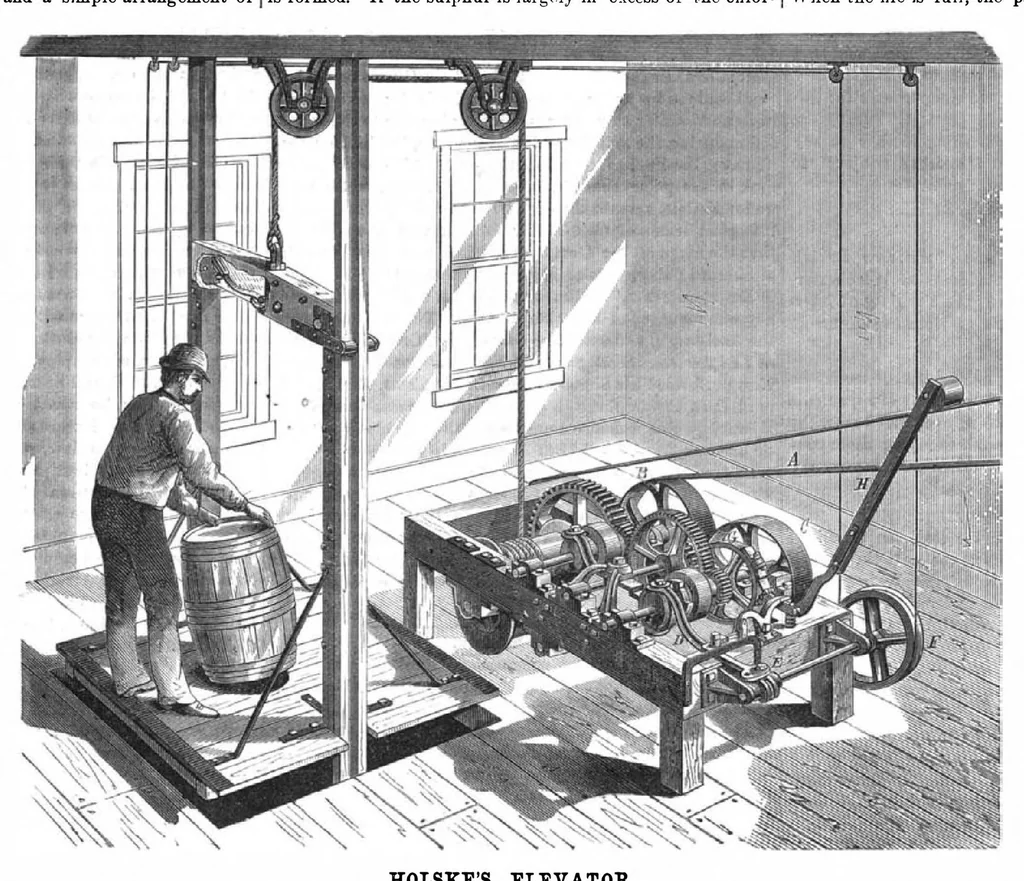 An illustration from Scientific American, Vol. 32, No. 24 (June 1875), 1875, leaf 7