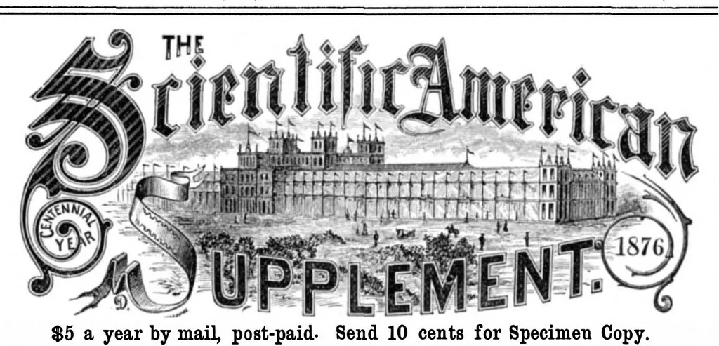 An illustration from Scientific American, Vol. 33, No. 25 (December 1875), 1875, leaf 15