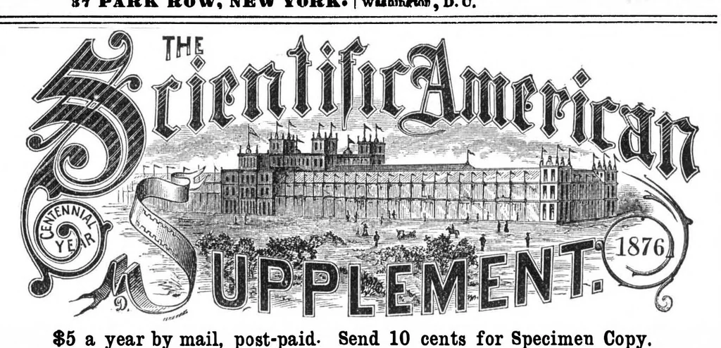 An illustration from Scientific American, Vol. 33, No. 26 (December 1875), 1875, leaf 11