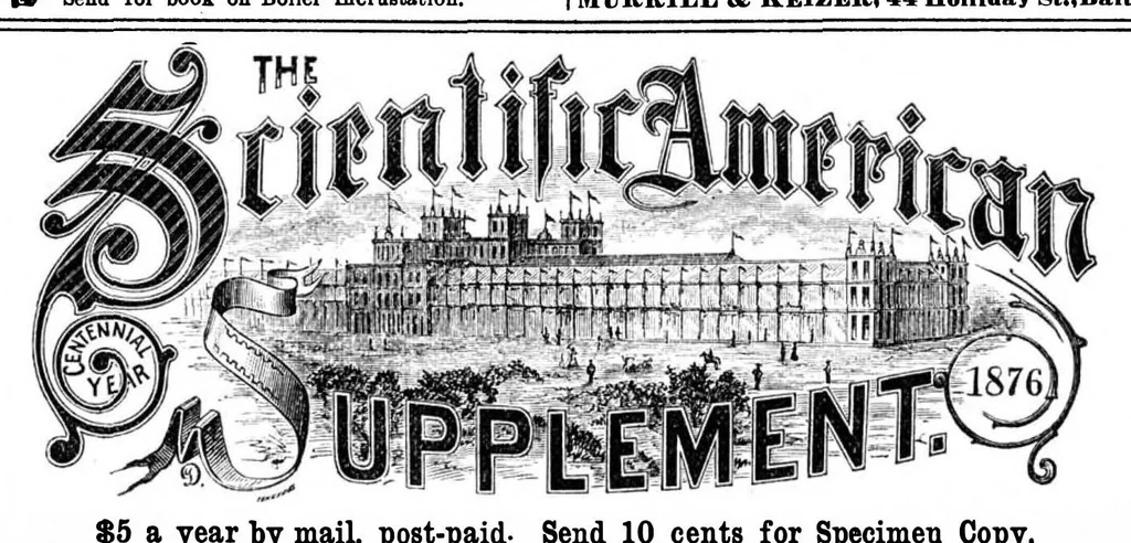 An illustration from Scientific American, Vol. 34, No. 9 (February 1876), 1876, leaf 15