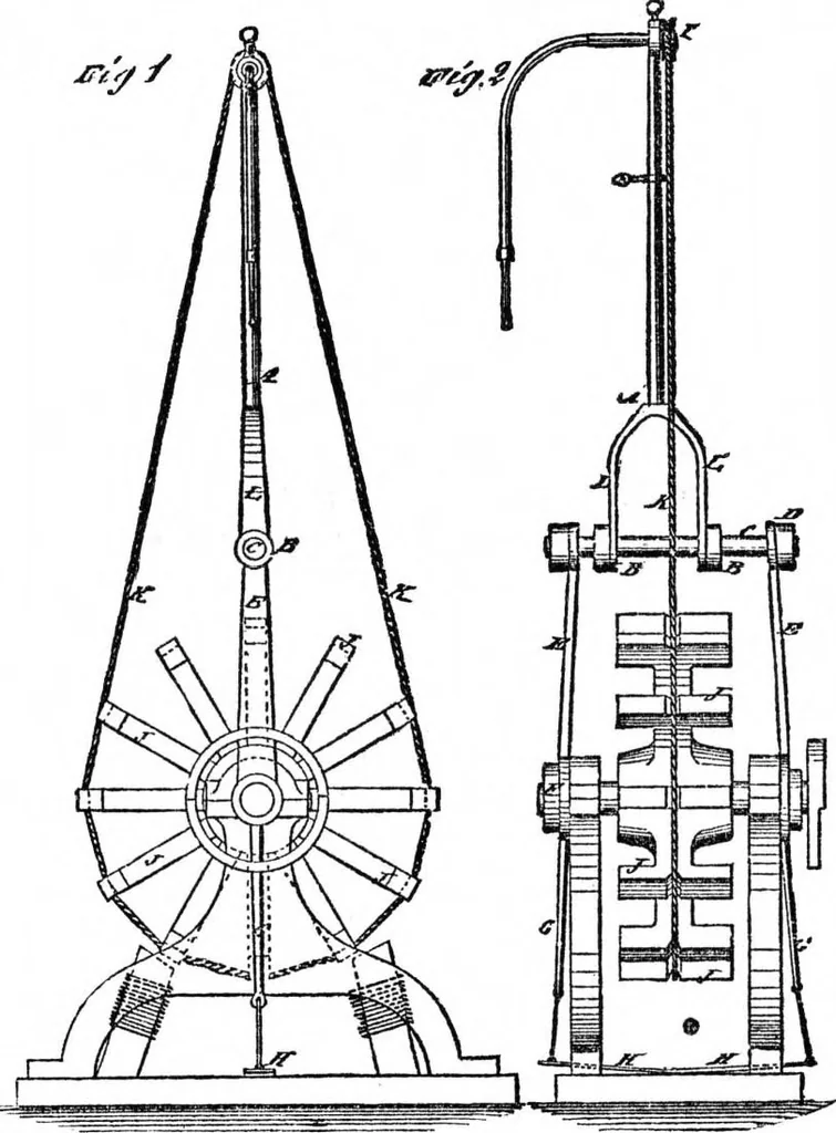 An illustration from Scientific American, Vol. 34, No. 17 (April 1876), 1876, leaf 4