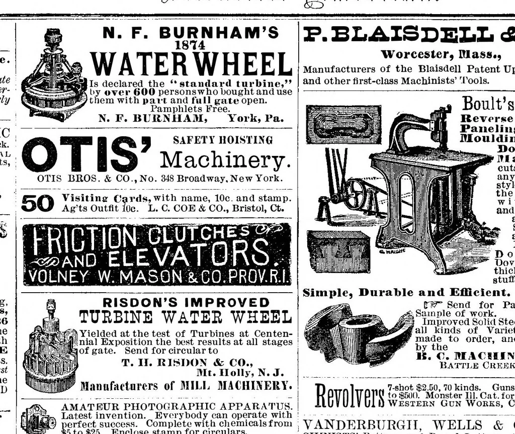 An illustration from Scientific American, Vol. 36, No. 17 (April 1877), 1877, leaf 14