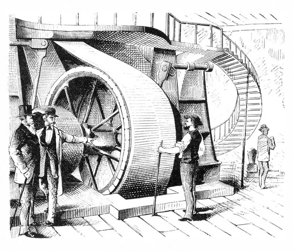 An illustration from Scientific American, Vol. 36, No. 25 (June 1877), 1877, leaf 8