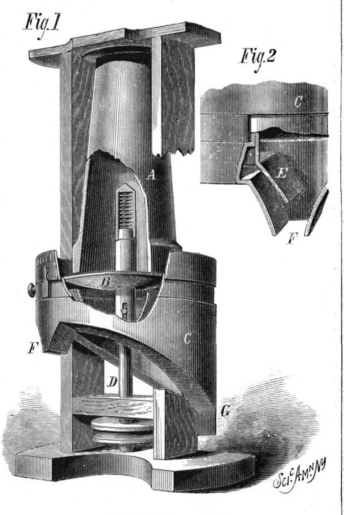 An illustration from Scientific American, Vol. 38, No. 8 (February 1878), 1878, leaf 7