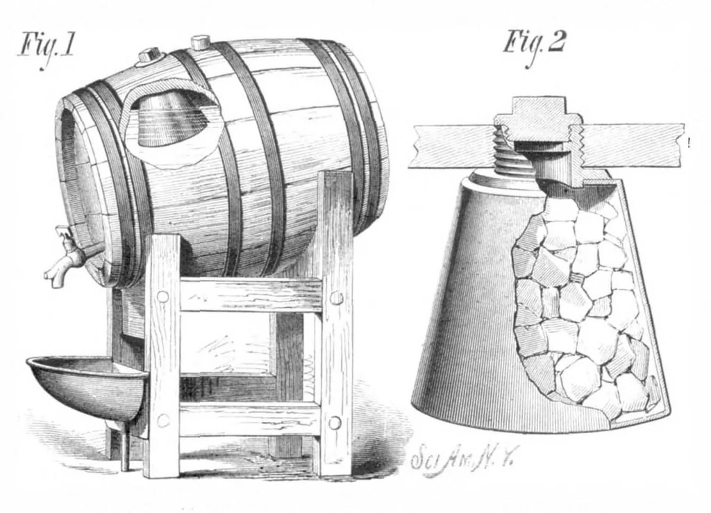 An illustration from Scientific American, Vol. 40, No. 2 (January 1879), 1879, leaf 7