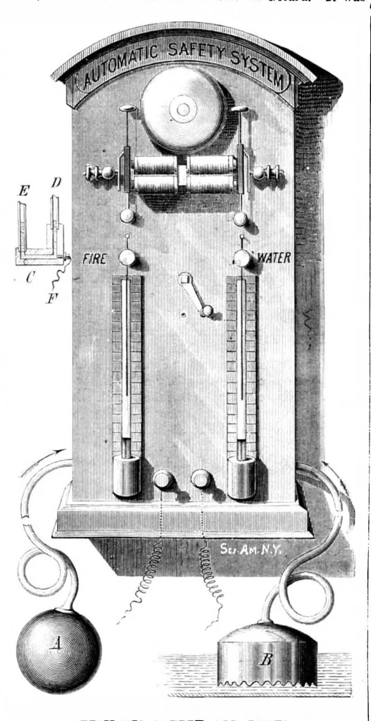An illustration from Scientific American, Vol. 40, No. 7 (February 1879), 1879, leaf 7