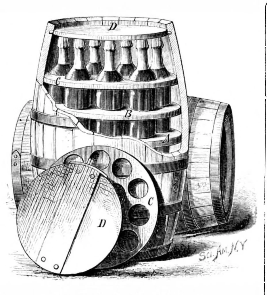 An illustration from Scientific American, Vol. 40, No. 7 (February 1879), 1879, leaf 8