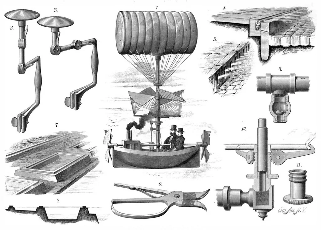 An illustration from Scientific American, Vol. 41, No. 2 (July 1879), 1879, leaf 3