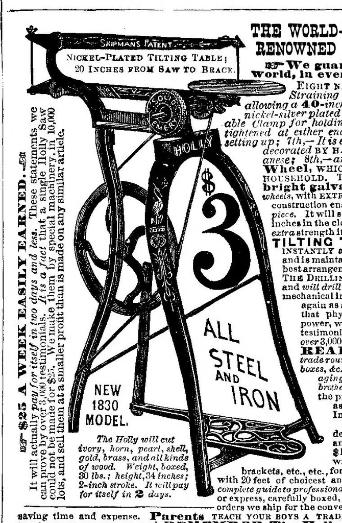 An illustration from Scientific American, Vol. 41, No. 21 (November 1879), 1879, leaf 14