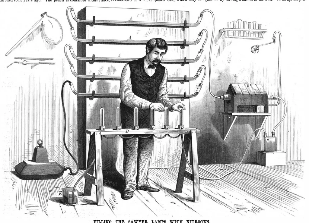 An illustration from Scientific American, Vol. 42, No. 15 (April 1880), 1880, leaf 7