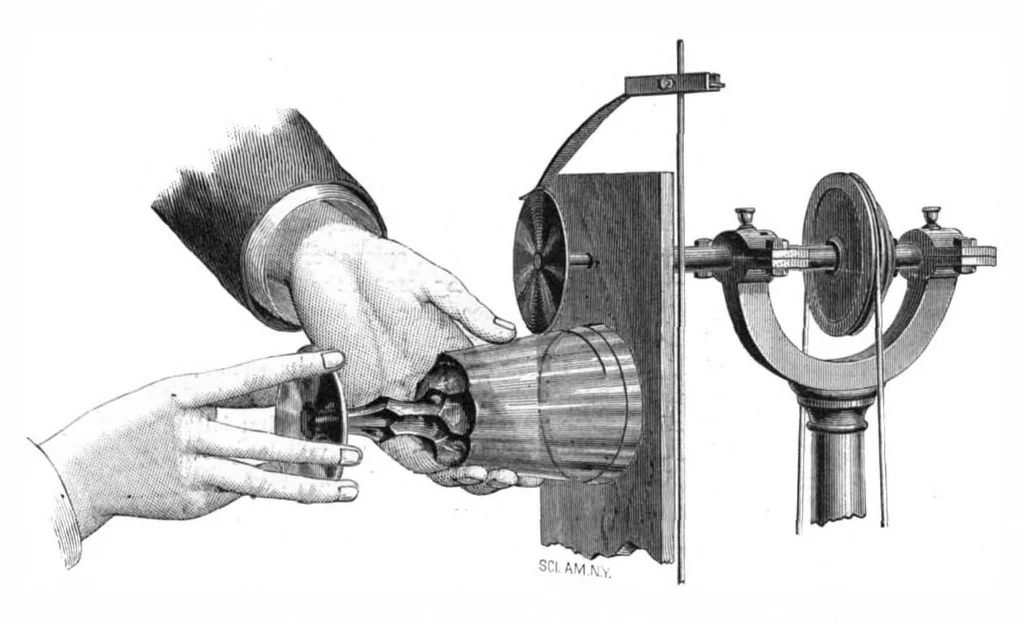 An illustration from Scientific American, Vol. 42, No. 25 (June 1880), 1880, leaf 7