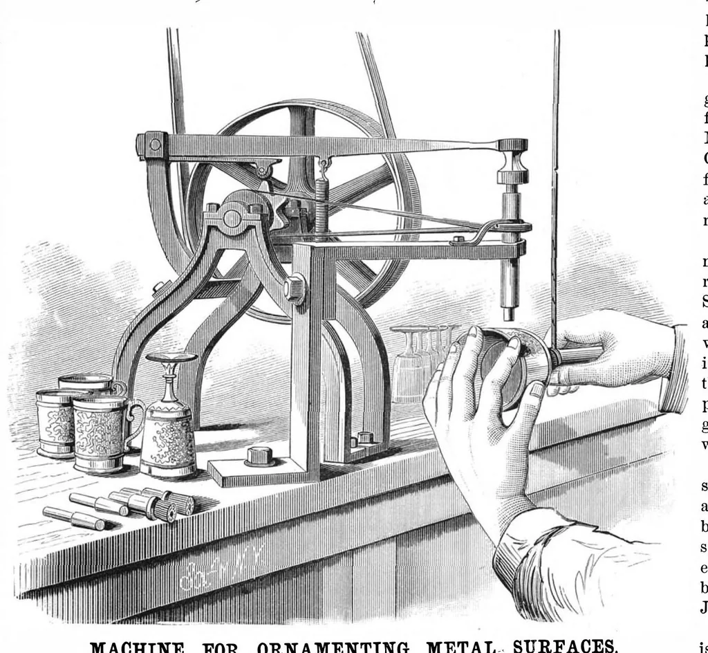 An illustration from Scientific American, Vol. 43, No. 16 (October 1880), 1880, leaf 4