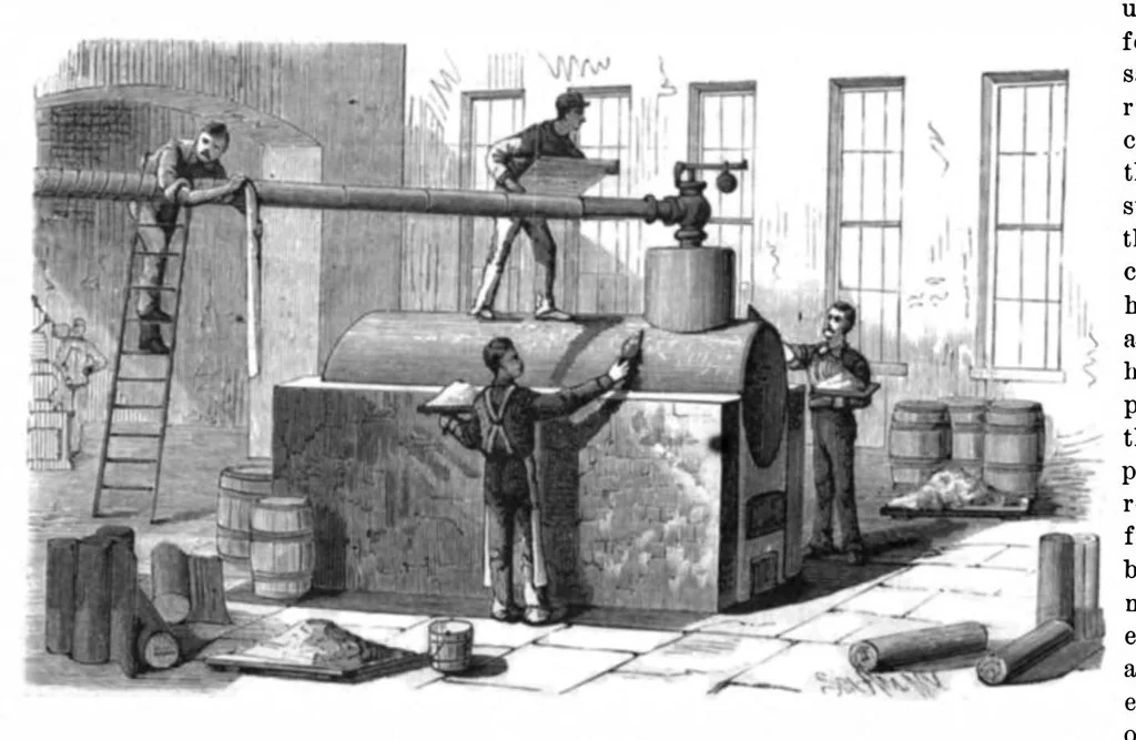 An illustration from Scientific American, Vol. 44, No. 9 (February 1881), 1881, leaf 3