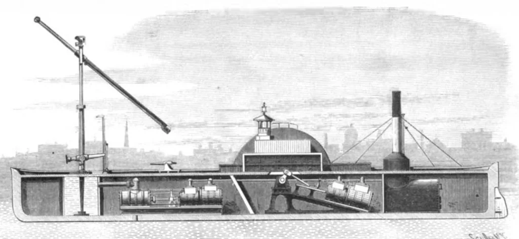 An illustration from Scientific American, Vol. 44, No. 10 (March 1881), 1881, leaf 0