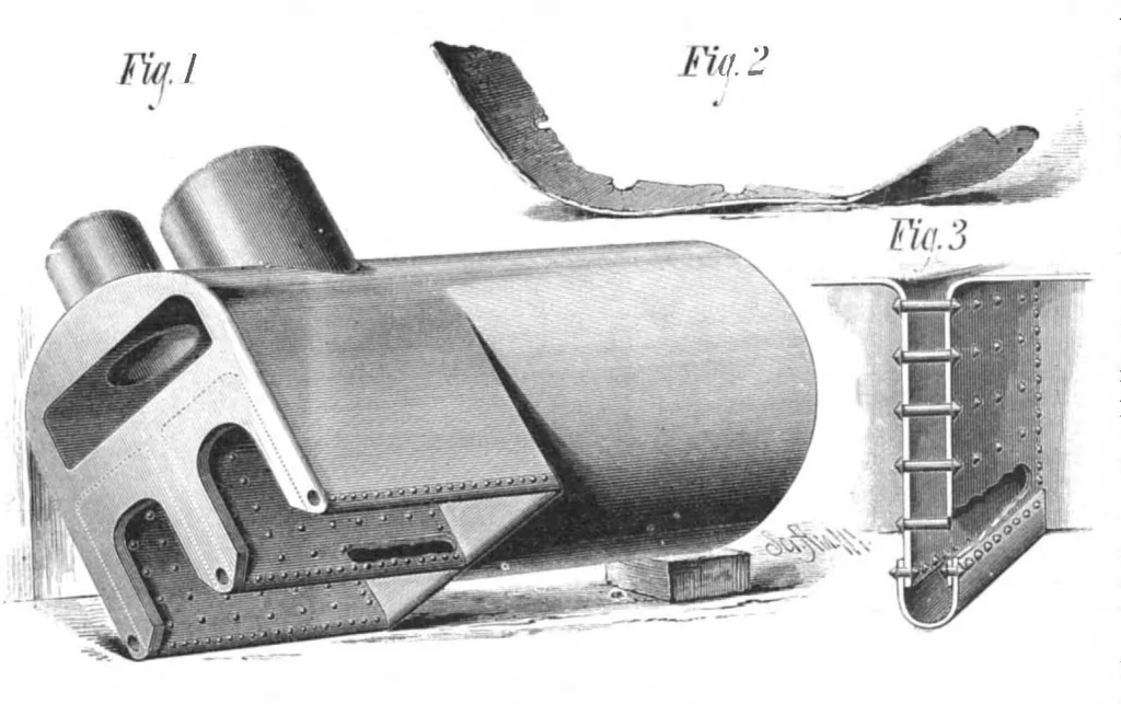 An illustration from Scientific American, Vol. 44, No. 26 (June 1881), 1881, leaf 4