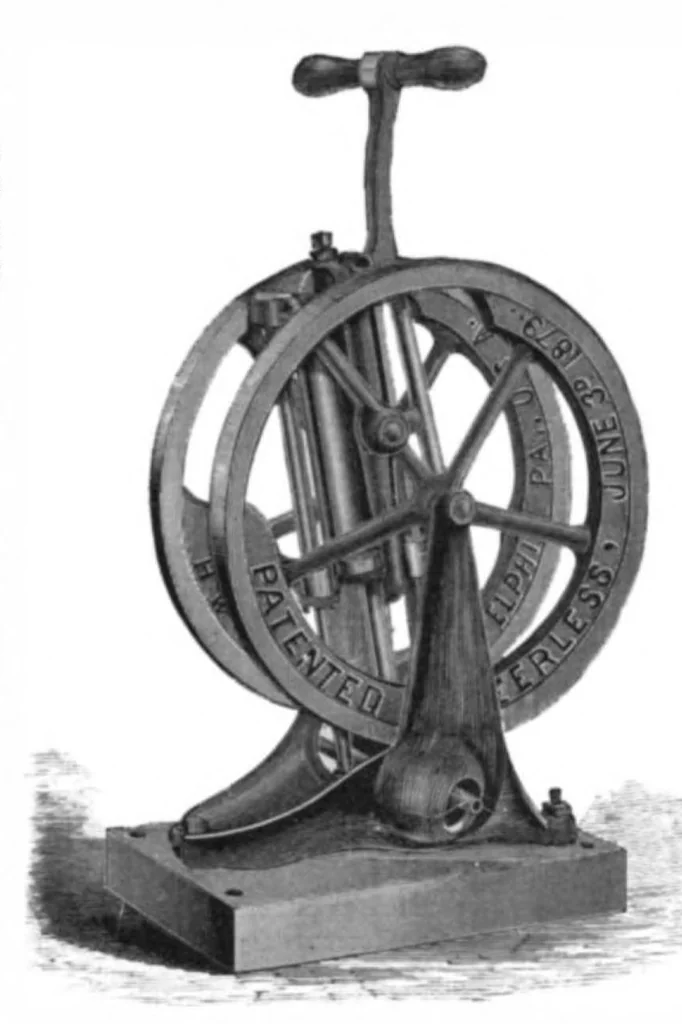 An illustration from Scientific American, Vol. 45, No. 2 (July 1881), 1881, leaf 4