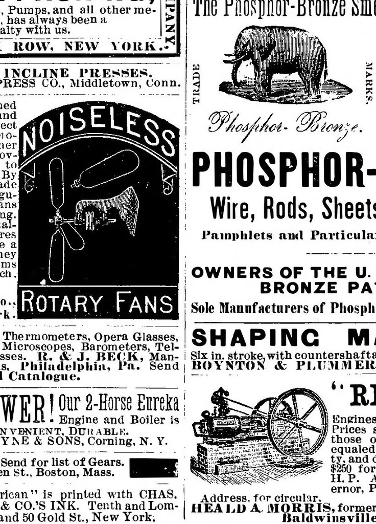 An illustration from Scientific American, Vol. 45, No. 3 (July 1881), 1881, leaf 15