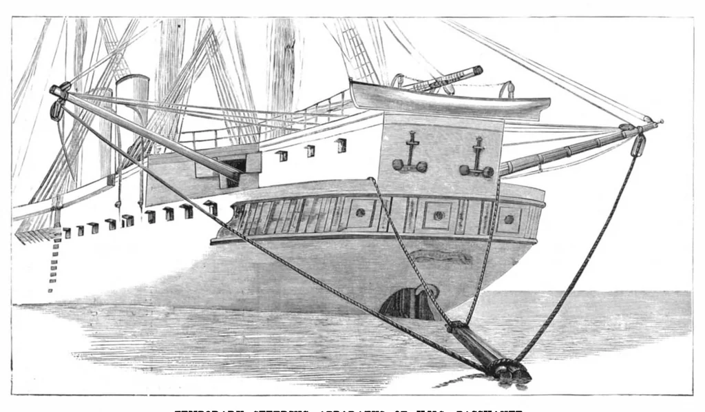 An illustration from Scientific American, Vol. 45, No. 9 (August 1881), 1881, leaf 4