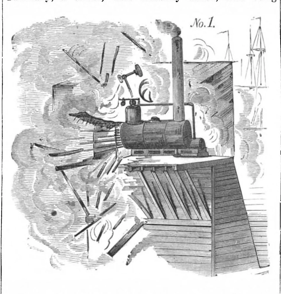 An illustration from Scientific American, Vol. 45, No. 14 (October 1881), 1881, leaf 2