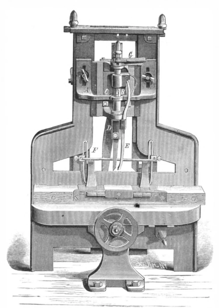 An illustration from Scientific American, Vol. 45, No. 17 (October 1881), 1881, leaf 7