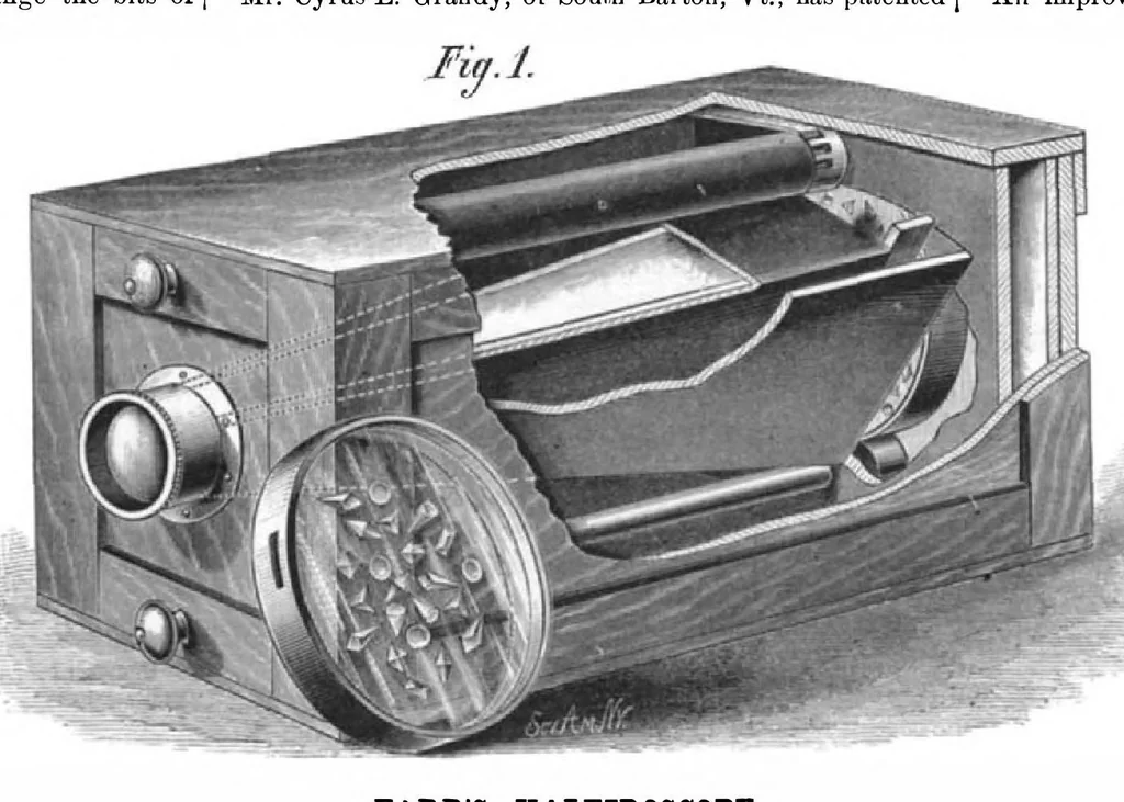 An illustration from Scientific American, Vol. 45, No. 19 (November 1881), 1881, leaf 3