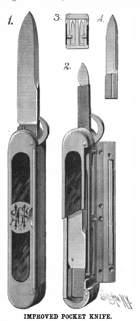 An illustration from Scientific American, Vol. 45, No. 21 (November 1881), 1881, leaf 7