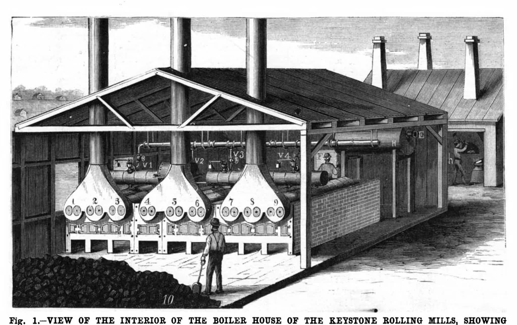 An illustration from Scientific American, Vol. 46, No. 5 (February 1882), 1882, leaf 7