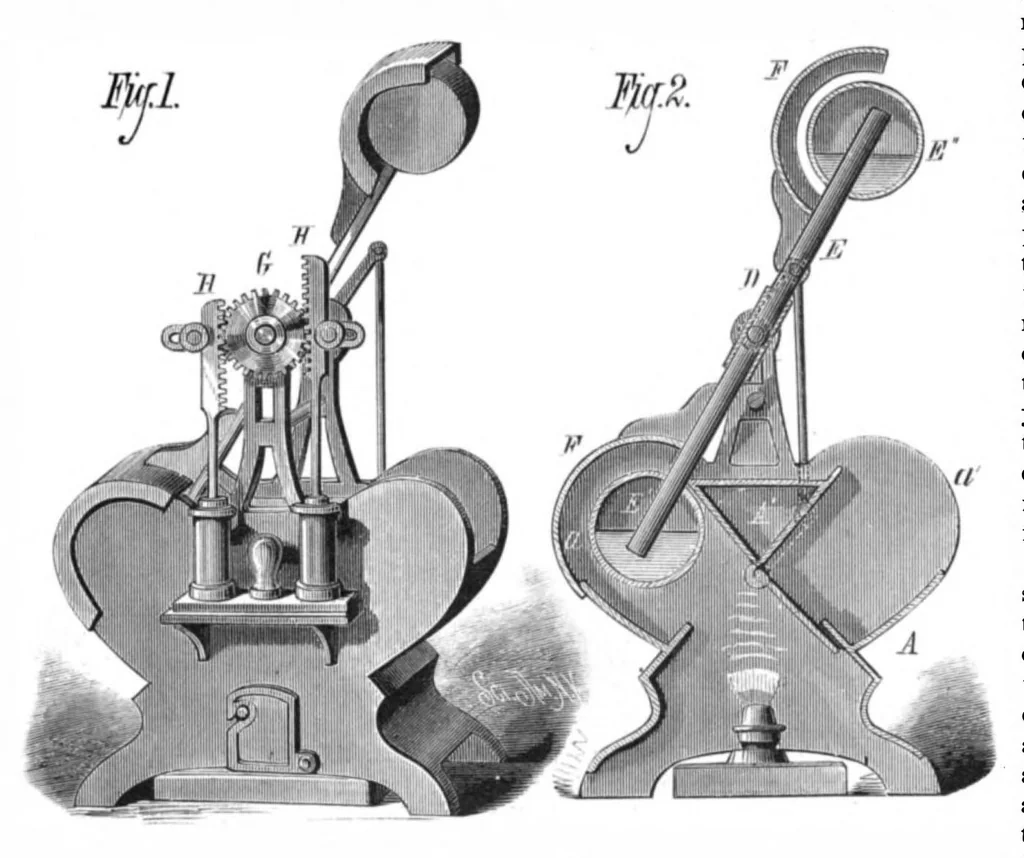 An illustration from Scientific American, Vol. 46, No. 13 (April 1882), 1882, leaf 4