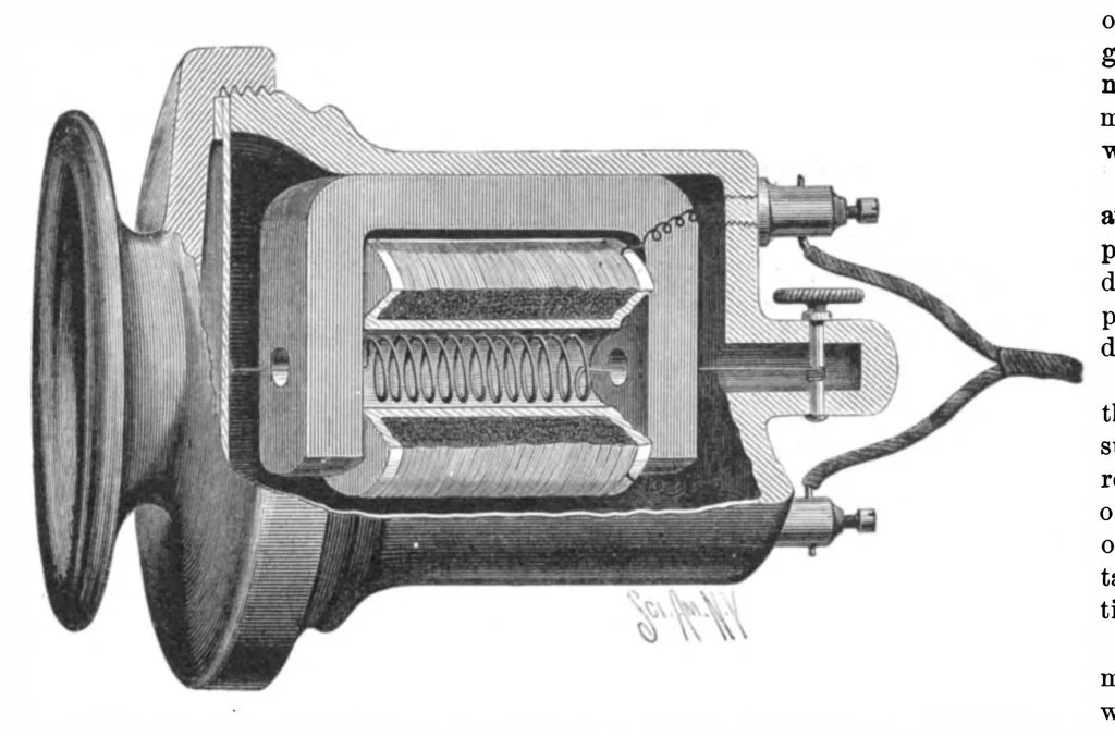 An illustration from Scientific American, Vol. 46, No. 13 (April 1882), 1882, leaf 4