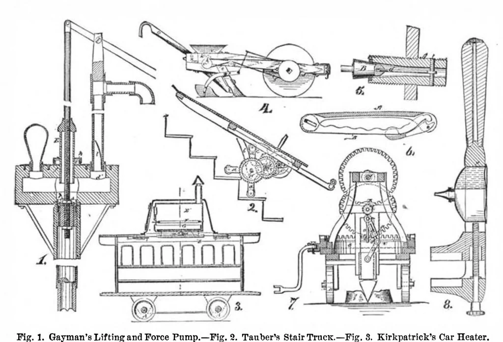 An illustration from Scientific American, Vol. 47, No. 2 (July 1882), 1882, leaf 10