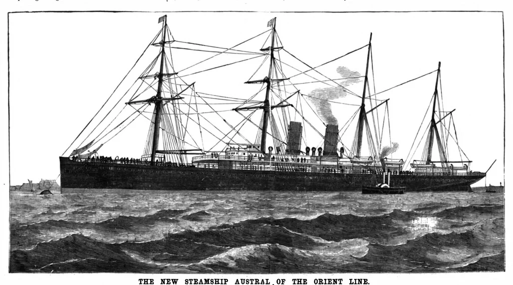 An illustration from Scientific American, Vol. 47, No. 6 (August 1882), 1882, leaf 7