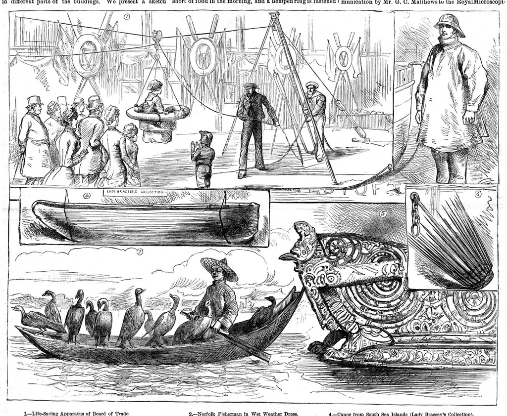An illustration from Scientific American, Vol. 49, No. 14 (October 1883), 1883, leaf 7