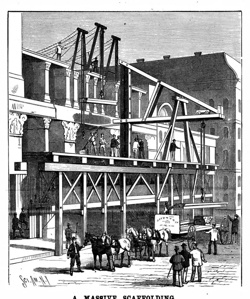 An illustration from Scientific American, Vol. 49, No. 24 (December 1883), 1883, leaf 7