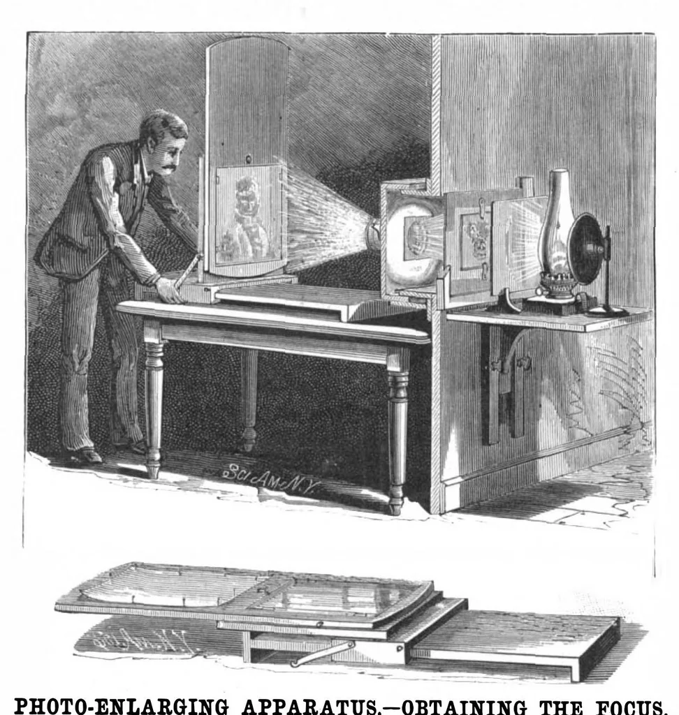 An illustration from Scientific American, Vol. 50, No. 6 (February 1884), 1884, leaf 7