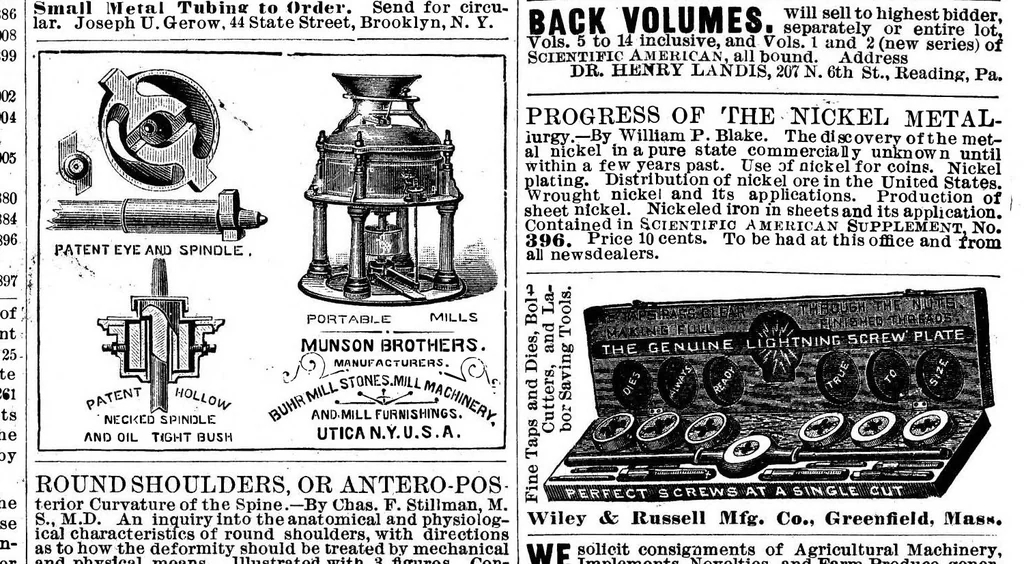 An illustration from Scientific American, Vol. 50, No. 7 (February 1884), 1884, leaf 13