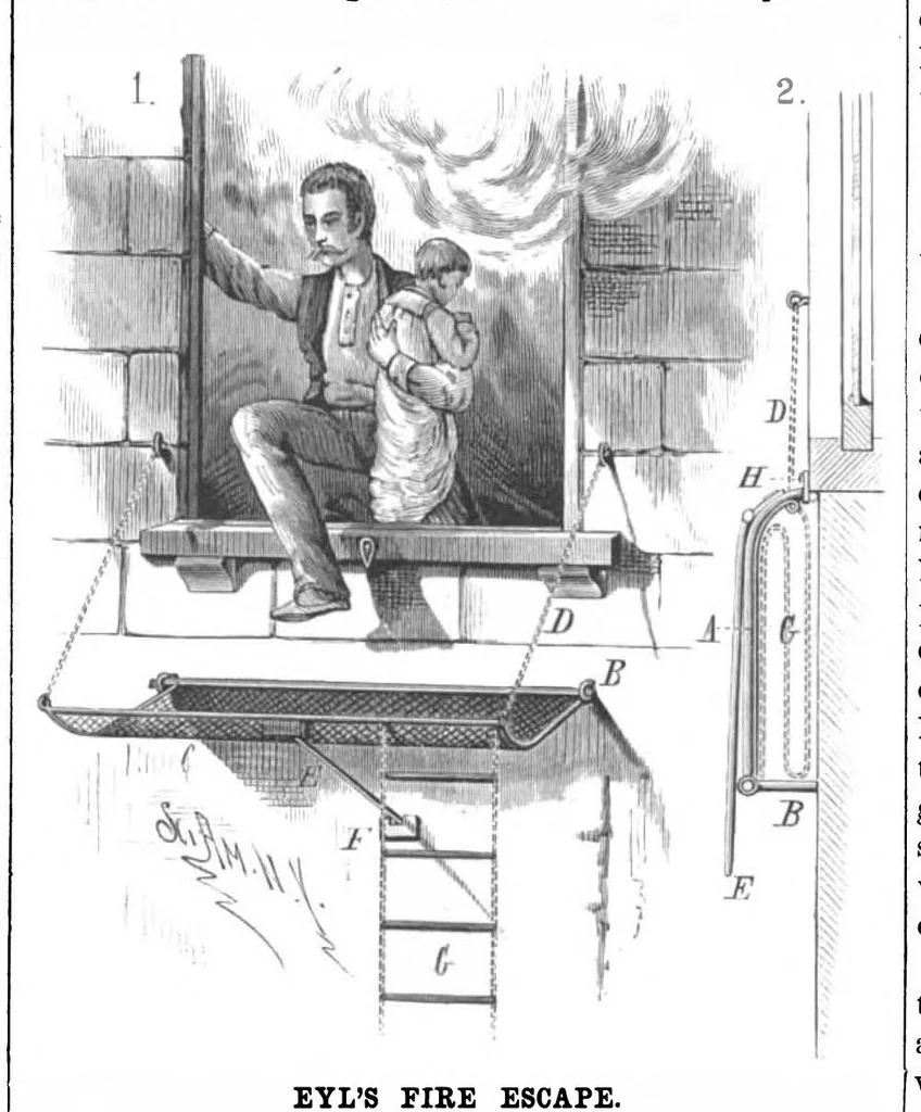 An illustration from Scientific American, Vol. 50, No. 7 (February 1884), 1884, leaf 4