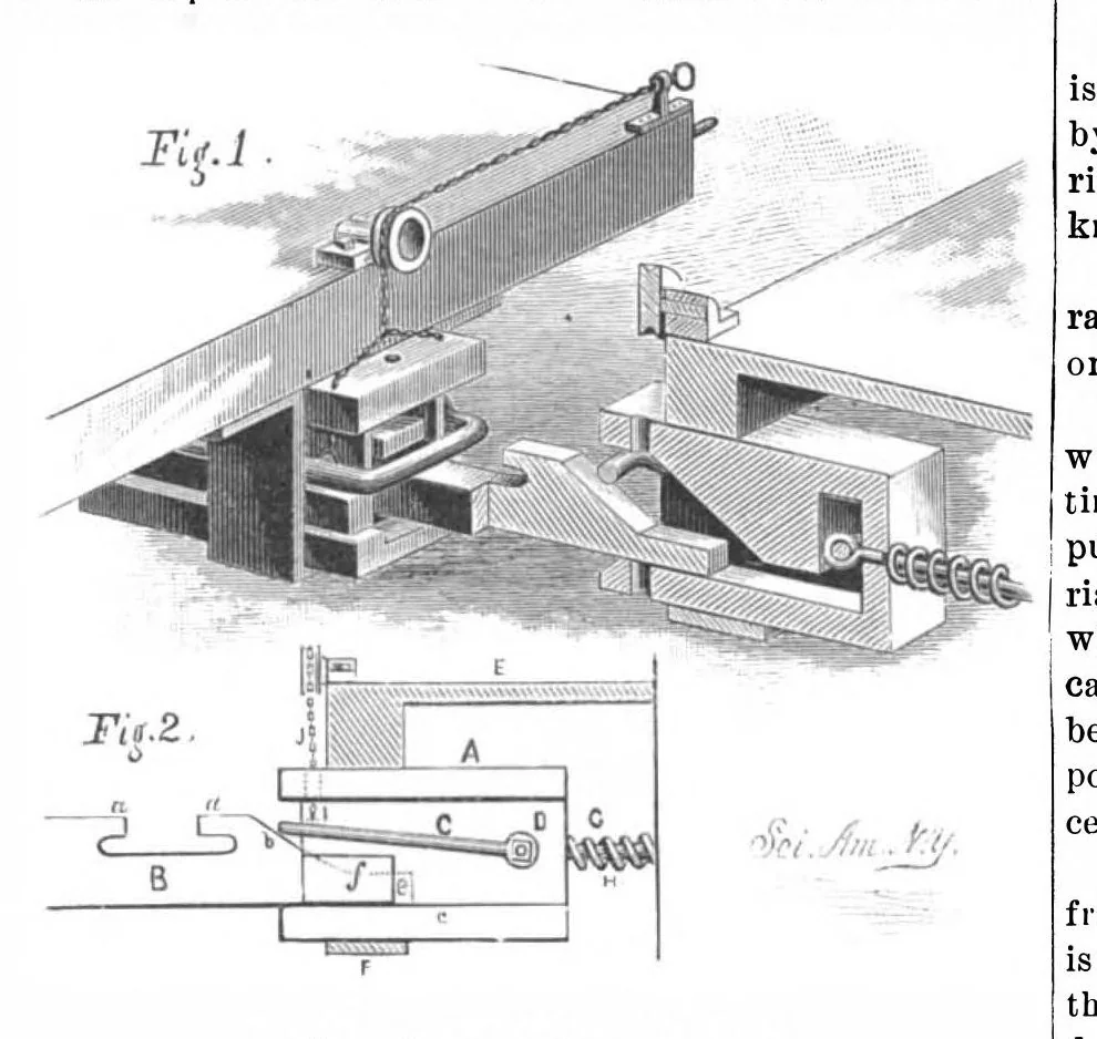 An illustration from Scientific American, Vol. 50, No. 8 (February 1884), 1884, leaf 3
