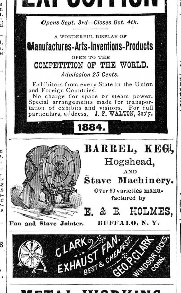 An illustration from Scientific American, Vol. 50, No. 11 (March 1884), 1884, leaf 14