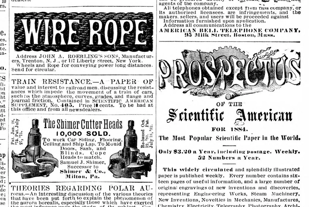 An illustration from Scientific American, Vol. 50, No. 11 (March 1884), 1884, leaf 15
