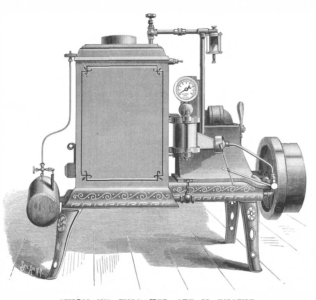 An illustration from Scientific American, Vol. 50, No. 14 (April 1884), 1884, leaf 4