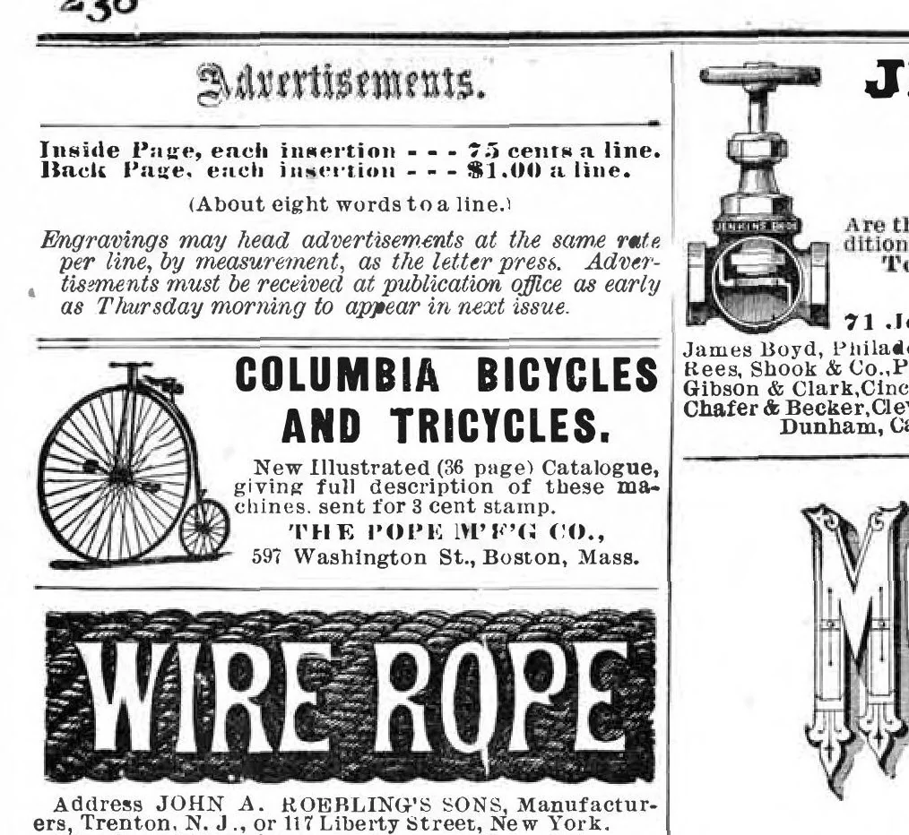 An illustration from Scientific American, Vol. 50, No. 15 (April 1884), 1884, leaf 15