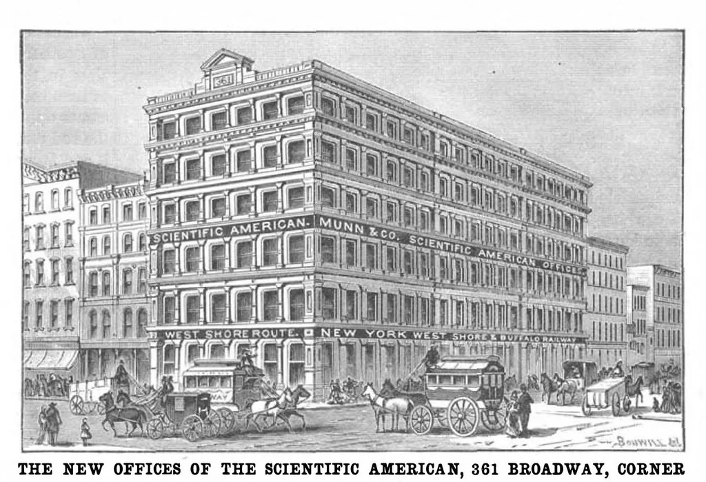 An illustration from Scientific American, Vol. 50, No. 15 (April 1884), 1884, leaf 2