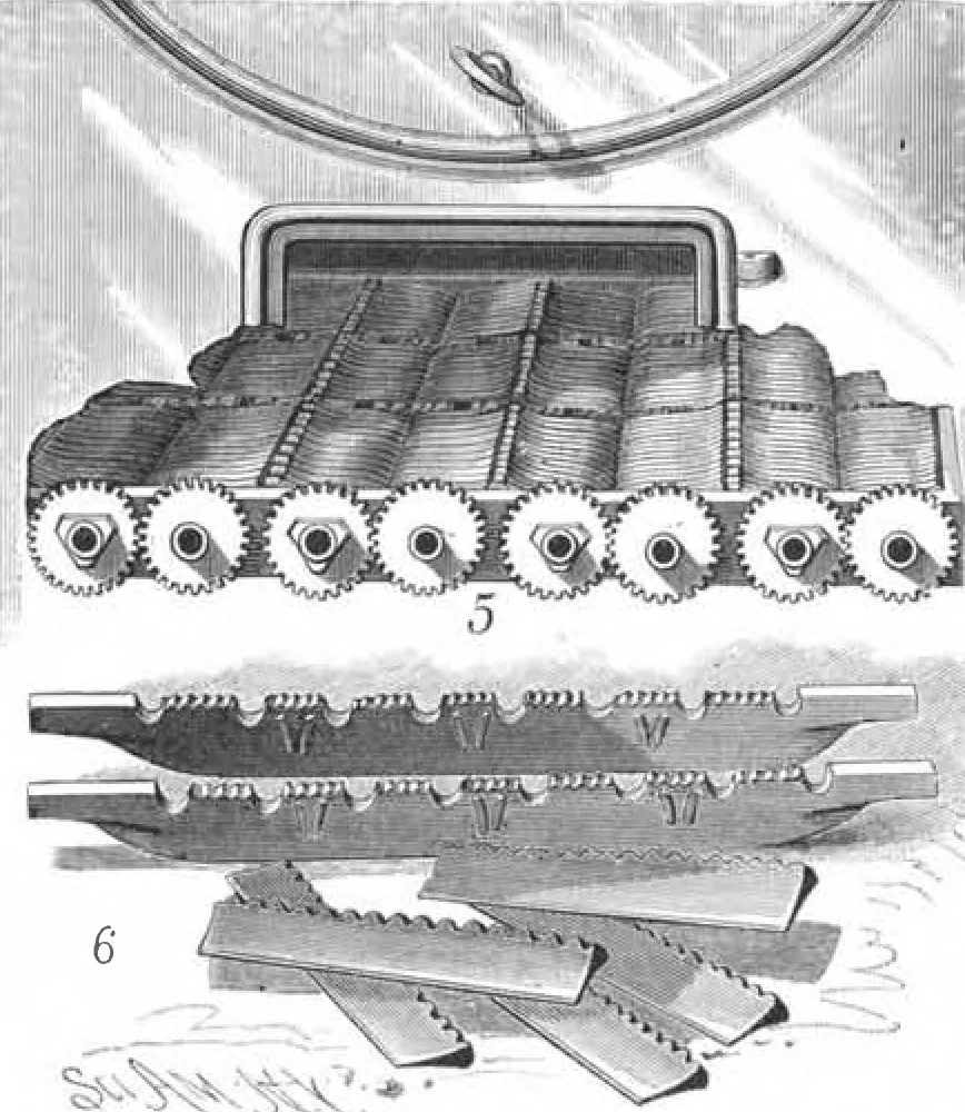 An illustration from Scientific American, Vol. 50, No. 19 (May 1884), 1884, leaf 4