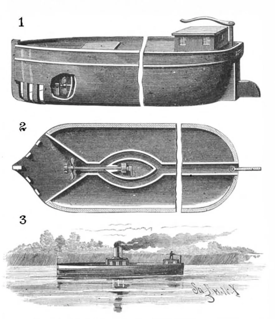 An illustration from Scientific American, Vol. 50, No. 23 (June 1884), 1884, leaf 3