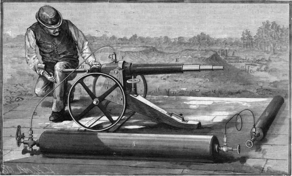 An illustration from Scientific American, Vol. 51, No. 15 (October 1884), 1884, leaf 7