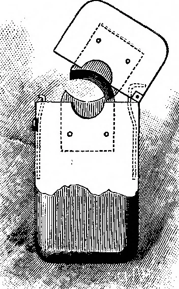 An illustration from Scientific American, Vol. 52, No. 16 (April 1885), 1885, leaf 6