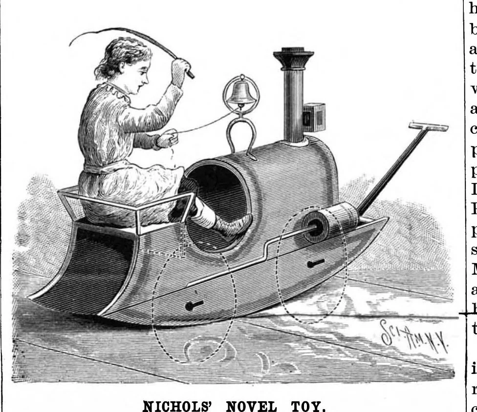 An illustration from Scientific American, Vol. 52, No. 19 (May 1885), 1885, leaf 5